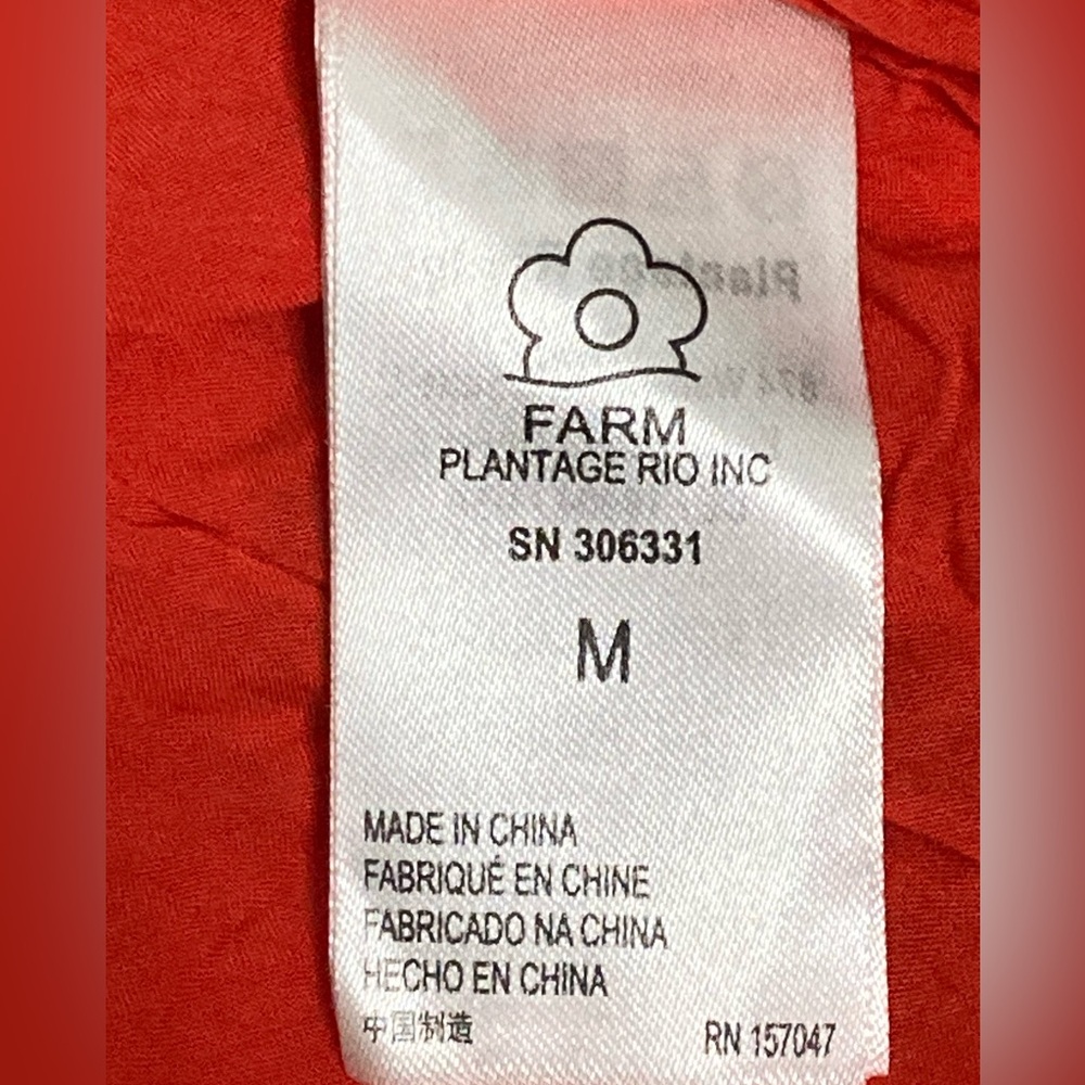 FARM Rio Red and Pink Maxi Dress - Picture 9 of 15